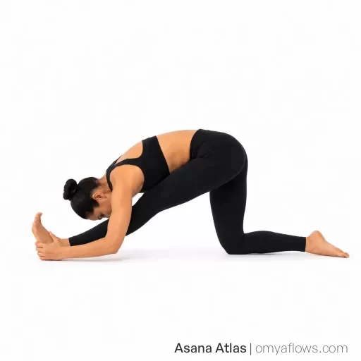 Ardha Hanumanasana – Half Monkey Pose