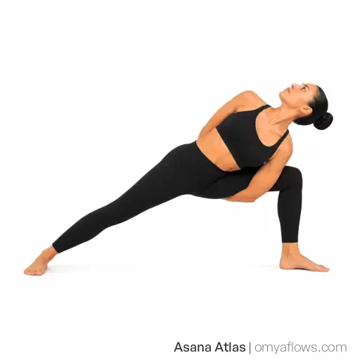 Baddha Parsvakonasana – Gebundene Seitenwinkelstellung