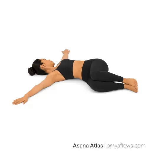 Jathara Parivartanasana – Revolved Abdomen Pose