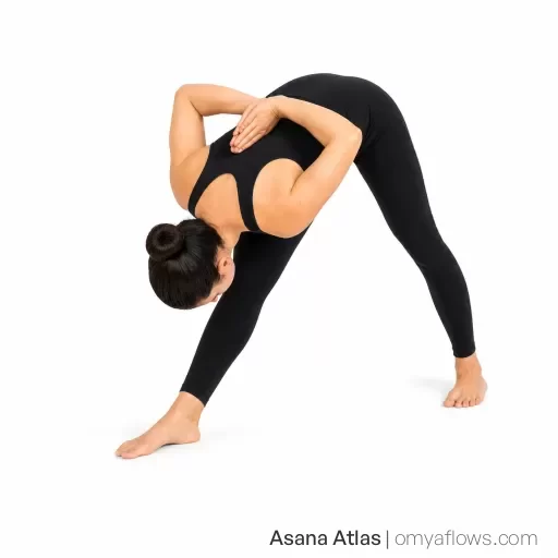 Parsvottanasana – Pyramidenstellung
