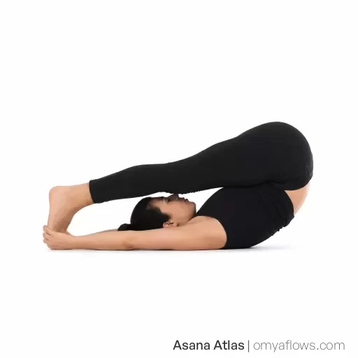 Supta Paschimottanasana – Liegende Vorwärtsbeuge