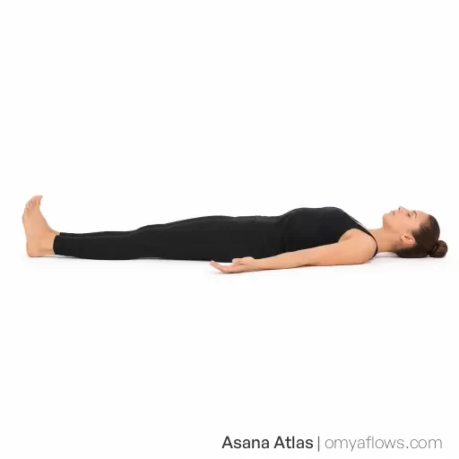 Supta Tadasana – Liegende Bergstellung