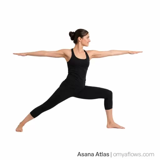 Virabhadrasana II – Krieger II