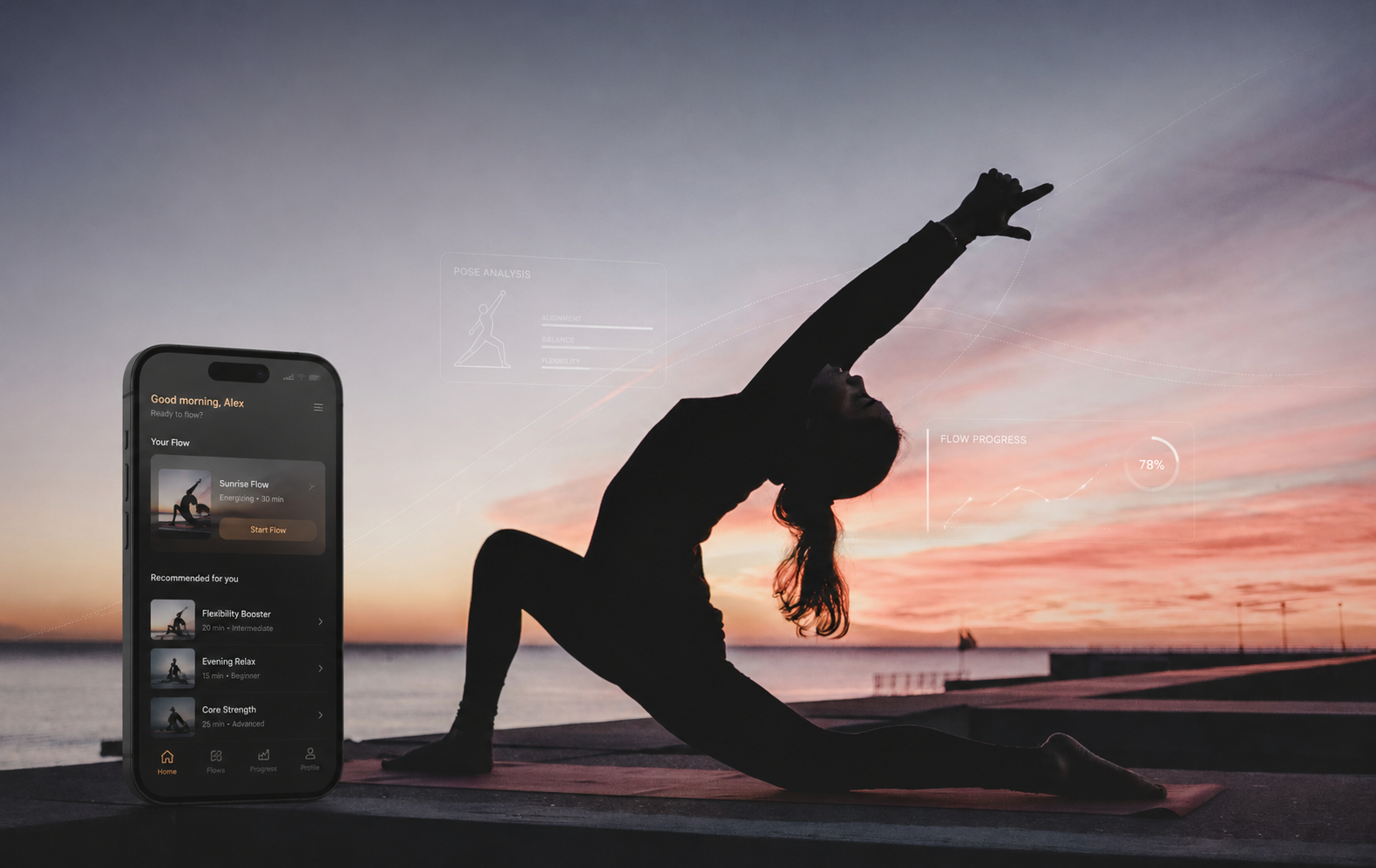 Designing a yoga flow
